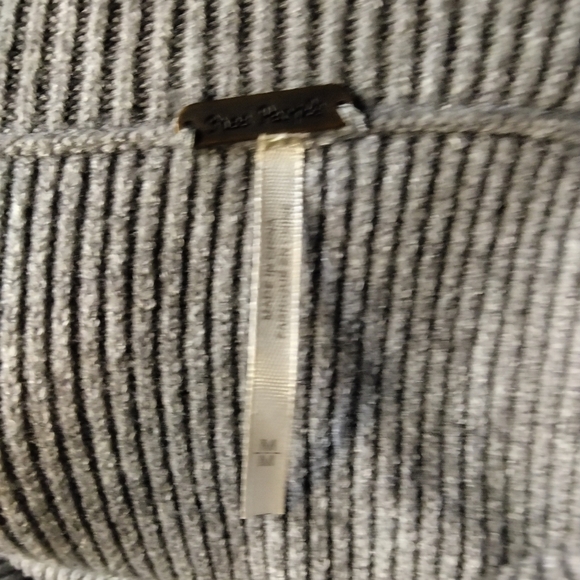 Free People Revolve Softly Structured Turtleneck Tunic Dark Gray Size Medium - Picture 7 of 7